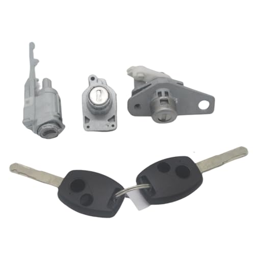 Fit for H0NDA CIVIC 06-08 AL243 ZÜNDSCHLOSS TÜRSCHLOSS BARREL KOFFERRAUMSCHLOSS TANKDECKELSCHLOSS 2-TASTEN-SCHLÜSSEL(3PCS-2B) von yangwu99