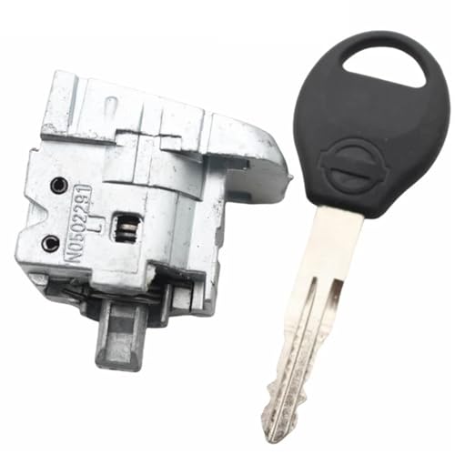 Fit for Nissan 2007–2018 Qashqai mit 1 Stück Schlüssel OEM Auto links Türschloss Zylinder Barrel von yangwu99