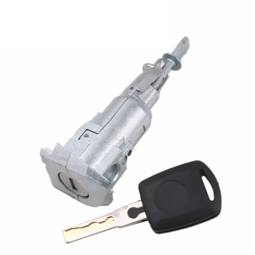 Fit for Skoda Superb Mit 1Pcs Schlüssel Auto Links Türschloss Zylinder Barrel von yangwu99