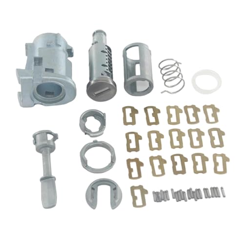 Fit for VW GOLF 4 IV MK4 BORA A6 SKODA FABIA POLO 1997-2003 AL008 604837167/168 LINKS RECHTS TÜRSCHLOSS ZYLINDER(R Repair No Keys) von yangwu99
