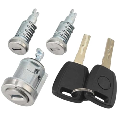 Passend for Fiat Ducato SIP22 Klinge Zündschloss Türschloss Zylinder OEM Komplettset Türschloss Zylinderlauf von yangwu99