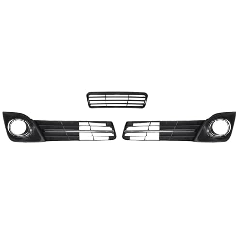 Passend for T0y0ta for Camry SE 2012–2014, Ersatzzubehör, unterer Kühlergrill der Frontstoßstange, Nebelscheinwerfer-Abdeckungssatz, Nebelscheinwerferblende von yangwu99