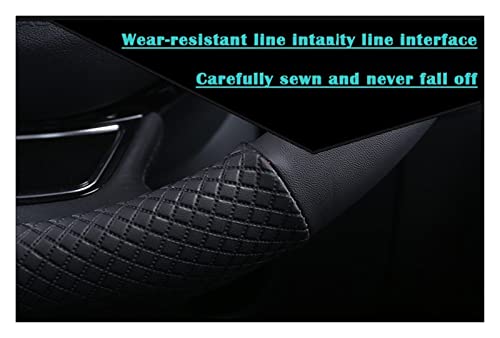 Auto Lenkradbezug PU-Leder-Auto-Lenkradabdeckung Braid Anti-Rutsch-Innendetails Für CX-3 CX-4 CX-5 CX-7 CX-9 Für Mazda 3 Für Axela 6 Für Gh Für Gj Für Demio Lenkrad Abdeckung (Farbe : 7) von yantutu