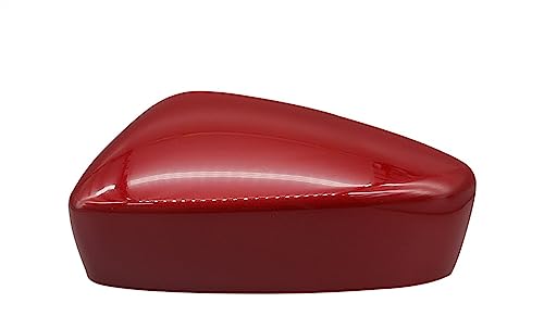 Auto Spiegelkappen Für Mazda 3 Für Axela 2017 2018 2019 Rückspiegel Abdeckung Gehäuse Tür Flügel Seite Spiegel Kappe Grau Blau Rot Weiß Tür Außenspiegelkappe (Größe : Red LH) von yantutu
