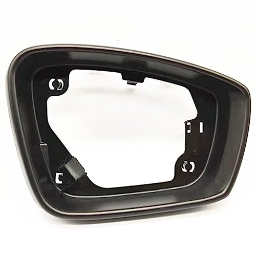 Auto Spiegelkappen Für VW Für Polo Für Fließheck 2011 2012 2013 Rückspiegel Gehäuse Rahmen Auto Seite Spiegel Rahmen Halter Tür Außenspiegelkappe (Größe : Recht) von yantutu