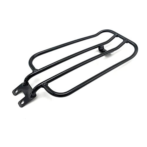 Gepäckauflage Für BMW R18 2020 2021 2022 R18 R-18 Für R 18 Motorrad Hellschwarz Hinten Solo Sitz Gepäckträger Stützregal Zubehör Motorrad Hinten Gepäckträger (Farbe : Schwarz) von yantutu