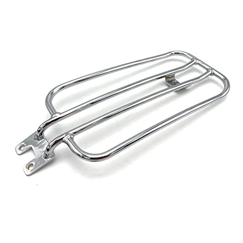Gepäckauflage Für BMW R18 2020 2021 2022 R18 R-18 Für R 18 Motorrad Hellschwarz Hinten Solo Sitz Gepäckträger Stützregal Zubehör Motorrad Hinten Gepäckträger (Farbe : Silber) von yantutu
