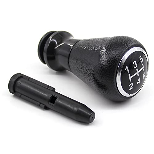 Getriebe Schaltknüppel 5-Gang-Auto-Schaltknauf-Stick-Adapter-Hebel für Peugeot 106 206 306 406 207 307 407 806 Automatik Schalthebe (Farbe : 5 Speed Adapter) von yantutu