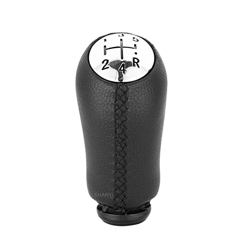Getriebe Schaltknüppel Auto 5 Gang Schaltknauf Stick Hebelkopf Getriebegriffe Für Renault Für Laguna Für Megane 2 MK2 II Clio 3 III MK3 Für Scenic 2 Automatik Schalthebe (Farbe : A) von yantutu