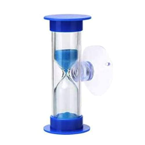 2-Minuten-Dusch-Timer, Zahnputzen für Kinder, mit Saugnapf, Sanduhr, Sanduhr, Schreibtisch-Ornament von yanwuwa