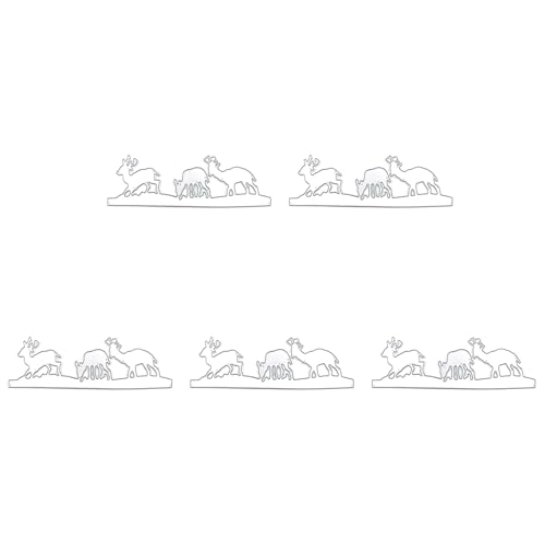 5 Stück Stanzformen für Weihnachtsbaum, Stanzformen, Metallschablonen für Fotoalben, Dekorationen 5 Stück Stanzformen für Weihnachtsbaum, Stanzformen, Metallschablonen für Fotoalben, Dekorationen von yanwuwa