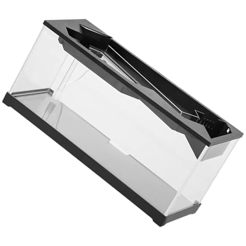 Kleines Aquarium mit leisen Filtersystemen, Acryltanks mit Abdeckung für Bettas, dekoratives Tisch-Fischglas von yanwuwa