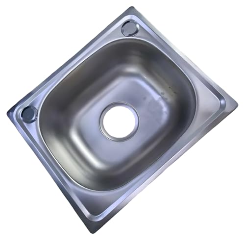 Küche Edelstahl Spüle Einzeltanks Geschirrspülbecken Balkon Pool Quadratisch Badezimmer Badezimmer Handwäsche von yanwuwa