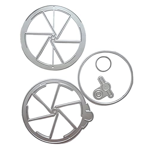 Runde Metall-Stanzformen, 3 runde Bilderrahmen, Kombination, Prägeschablone, Fotoalbum, Kartenherstellung, Dekoration Runde Metall-Stanzformen, 3 runde Bilderrahmen, Kombination, Prägeschablone, Fotoalbum, Kartenherstellung, Dekoration von yanwuwa