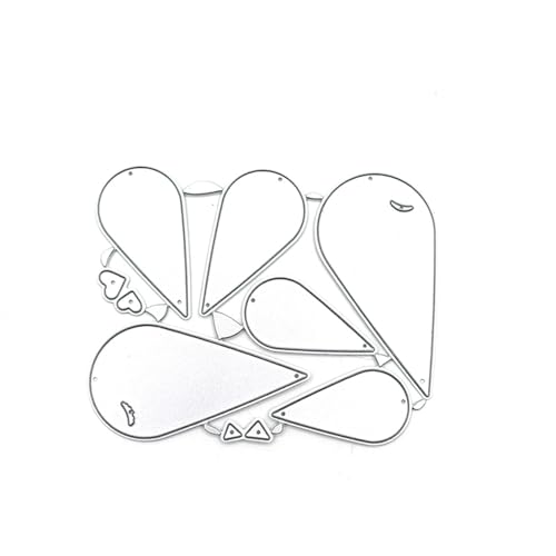 Stanzschablone "Happy Stanzform" für Grußkarten, Scrapbooking, Alben, Dekorationen, Metall-Stanzformen von yanwuwa