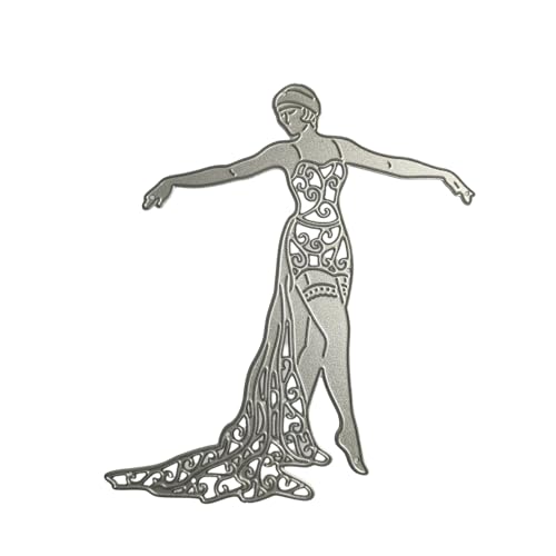 Tänzer-Stanzschablone, Metall, Prägung für Scrapbooking, Alben, Karten, Fotodekorationen, Vorlagenformen Tänzer-Stanzschablone, Metall, Prägung für Scrapbooking, Alben, Karten, Fotodekorationen, Vorlagenformen von yanwuwa