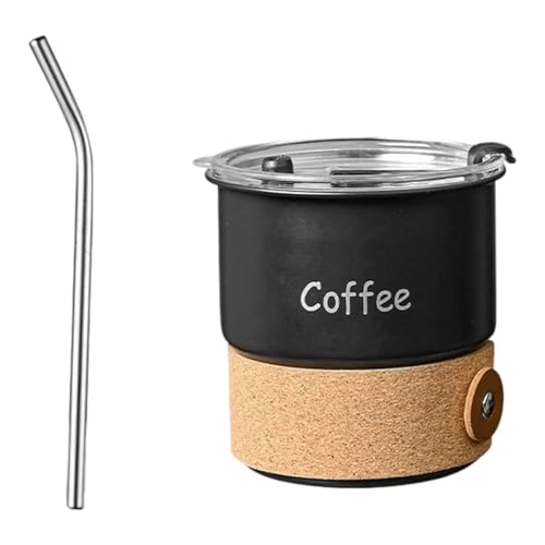 Vakuumisolierende Kaffeetasse aus 304 Edelstahl, tragbar, auslaufsicherer Deckel, spülmaschinenfest, Reisebecher für Pendler, isoliert, Pendler, Kaffeetasse von yanwuwa
