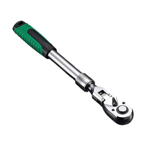 yanwuwa 3/8 1/4 1/2 Zoll Ratschengriffschlüssel Schnellspanner Umkehrbarer Stecknuss Adapter Verlängerung Ergonomischer Griff Ratsche von yanwuwa