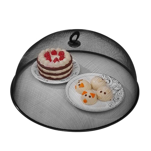 yanzisura Fliegenhaube Abdeckhauben Für Lebensmittel Mückenschut Lebensmittelabdeckung Für Outdoor Kuchenabdeckung Fliegenschirm Fliegenschutz Für Essen Obsthaube Kuchenabdeckung Für Camping, BBQ von yanzisura