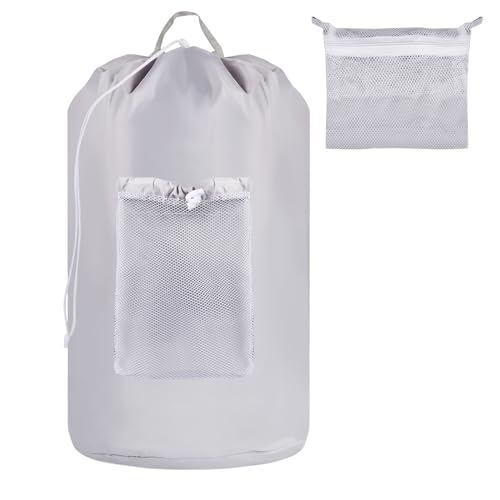yanzisura Rucksack Wäschesack | Netztasche Schlafsaal Wäschekorb mit Kordelzug | Große Kapazität Schmutzkleidung Korb für Wohnung, Schlafsaal, Miete, Hotel, Waschsalon, Camping yanzisura Rucksack Wäschesack | Netztasche Schlafsaal Wäschekorb mit Kordelzug | Große Kapazität Schmutzkleidung Korb für Wohnung, Schlafsaal, Miete, Hotel, Waschsalon, Camping von yanzisura
