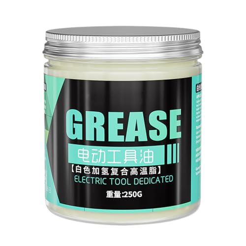yanzisura Zündkerzenfett | Beständiges 250g Elektrisches Fett,Schmiermittel Für Lager Buchsen Stromkreis Anschlüsse Marine Batterie Achse von yanzisura