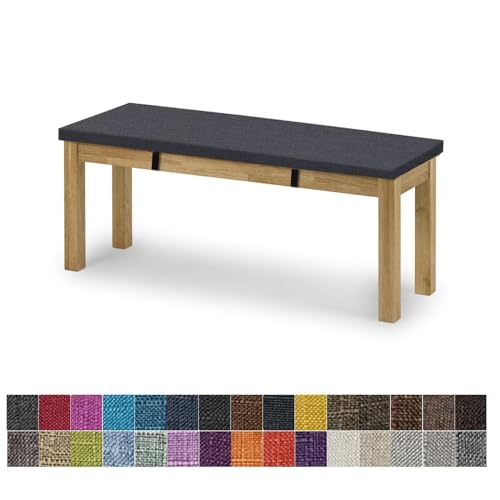 yaoumeo Bankauflage Sitzkissen,Bankkissen,150x30x5cm Gartenbank Auflage,Waschbar-Abnehmbarem,Mehrere Farbgrößen Verfügbar(Warmes Grau) von yaoumeo