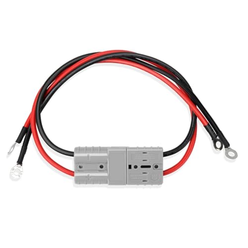 yasoe 2-Teiliges Ladesteckerkabel für Elektrostapler mit O-Ring, Batterieanschluss-Schnellanschluss, 50 A, 8 AWG, Anschlussleitung yasoe 2-Teiliges Ladesteckerkabel für Elektrostapler mit O-Ring, Batterieanschluss-Schnellanschluss, 50 A, 8 AWG, Anschlussleitung von yasoe