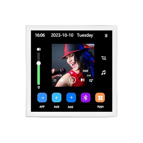 yasoe 4 Andriod 10 Eshare WiFi Bluetooth Touch Heimkino Digital Stereo Audio Musik Wandverstärker Weiß yasoe 4 Andriod 10 Eshare WiFi Bluetooth Touch Heimkino Digital Stereo Audio Musik Wandverstärker Weiß von yasoe