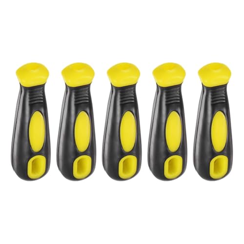 yasoe 5 Stück Feilengriff 4,25, Rundes und Rechteckiges Loch, Ergonomische Griffe für 14-Metallfeilen yasoe 5 Stück Feilengriff 4,25, Rundes und Rechteckiges Loch, Ergonomische Griffe für 14-Metallfeilen von yasoe