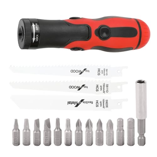 yasoe Handsägengriff zum - und Metallschneiden, Handsäge, Säbelsäge, Antriebsschraubendreher, Bitgriff-Adapter, Ersatzteil von yasoe