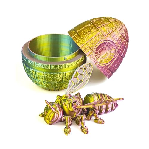 yasoe Mechanische Biene Cooles Süßes Kindergeschenk Handmodell Bewegliche Gelenkdekoration Requisiten Bunt Gelb yasoe Mechanische Biene Cooles Süßes Kindergeschenk Handmodell Bewegliche Gelenkdekoration Requisiten Bunt Gelb von yasoe