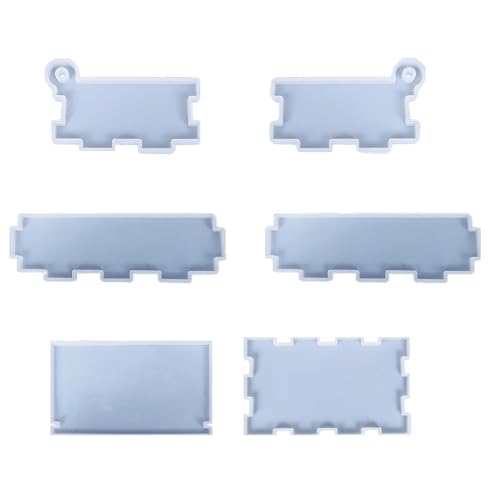 yasoe Silikon-Harzform, Aufbewahrungsbox-Silikonform für Harz mit Deckel-Set, Schmuck-Aufbewahrungsbox, Epoxidharzform für Kosmetik von yasoe