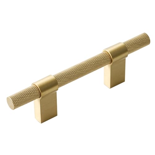 yasoe T- Aus Massivem Messing mit Rändelung, Gemustert, Verlängerte Länge 188 Mm, für Küchengeräte, Geschirrspüler, Kühlschränke von yasoe