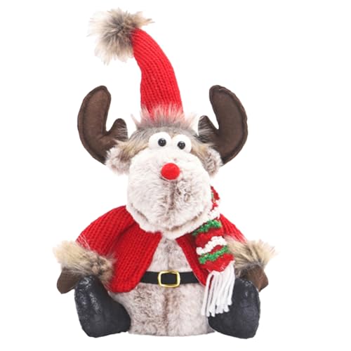 yasoe Weihnachtspuppe, Süße, Einziehbare Weihnachtspuppe, Fenster-Requisiten, Dekoration für Zuhause, Innenbereich, Feiertagsdekor D yasoe Weihnachtspuppe, Süße, Einziehbare Weihnachtspuppe, Fenster-Requisiten, Dekoration für Zuhause, Innenbereich, Feiertagsdekor D von yasoe