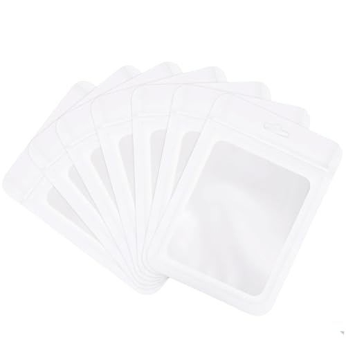 30 Stück Weiß Holografische Mylar Beutel 16x24cm - Wiederverschließbare Folie Zip Baggys, Groß, Geruchsdicht, Druck Siegel Polybeutel für Schmuck 30 Stück Weiß Holografische Mylar Beutel 16x24cm - Wiederverschließbare Folie Zip Baggys, Groß, Geruchsdicht, Druck Siegel Polybeutel für Schmuck von yayafunfun