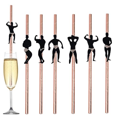 Strohhalme JGA, 24 Stück Witziges Trinkhalme Abbaubare Jga Bachelorette Party Accessoires Muskelmann Papierstrohhalme Einweg Cocktail Strohhalme für den Mädelsabend Junggesellenabschiede Geburtstag Strohhalme JGA, 24 Stück Witziges Trinkhalme Abbaubare Jga Bachelorette Party Accessoires Muskelmann Papierstrohhalme Einweg Cocktail Strohhalme für den Mädelsabend Junggesellenabschiede Geburtstag von yayafunfun