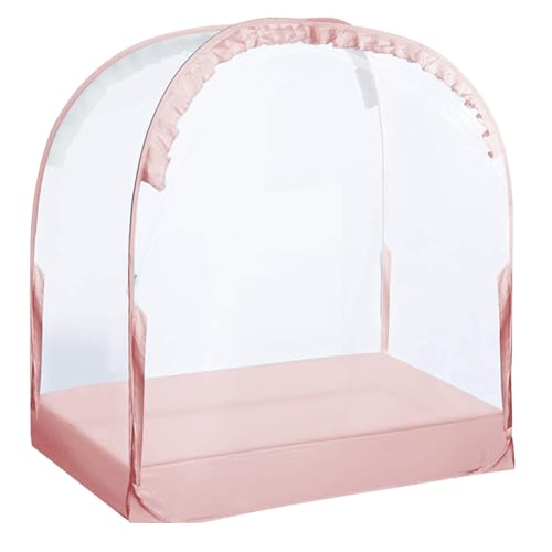 Baby-Schlafhimmel – Netzzelt Mit Reißverschluss, Pop-up-Bettschutz | Belüfteter Schutz Für Kinderbetten Mit Flexiblem Rahmen, Tragbares Kleinkindernetz Für Zuhause, Kinderzimmer, Reisen, Schule, Mitta Baby-Schlafhimmel – Netzzelt Mit Reißverschluss, Pop-up-Bettschutz | Belüfteter Schutz Für Kinderbetten Mit Flexiblem Rahmen, Tragbares Kleinkindernetz Für Zuhause, Kinderzimmer, Reisen, Schule, Mitta von ycezw