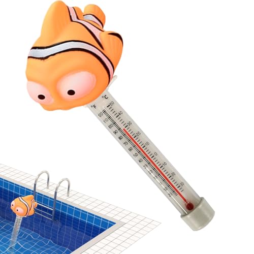 Badetemperatursensor, Schwimmbad Schwimmer für Baby | Präzise Whirlpool und Spa -Thermometer | Wasserdichter Bade- und Aquarienmonitor | Ideal für See-, Dusch-, Spa- und Outdoor-Wassertemperatur Badetemperatursensor, Schwimmbad Schwimmer für Baby | Präzise Whirlpool und Spa -Thermometer | Wasserdichter Bade- und Aquarienmonitor | Ideal für See-, Dusch-, Spa- und Outdoor-Wassertemperatur von ycezw