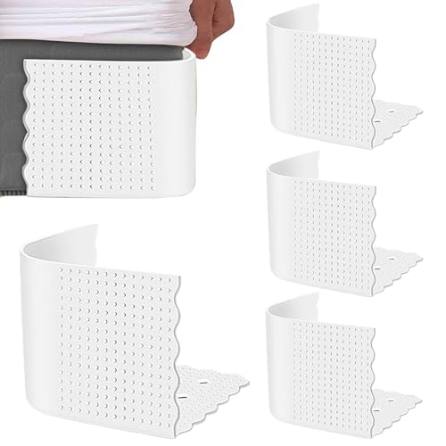Corners Blatthalter - 4x verstellbare Bettwarenhalter, Bettwäschehalter Eckriemen | Bedark Befestigungselemente | Heavy Blechschutz auf dem Bett, Matratzenschutz Clips für Bettwäsche, Matratze Corners Blatthalter - 4x verstellbare Bettwarenhalter, Bettwäschehalter Eckriemen | Bedark Befestigungselemente | Heavy Blechschutz auf dem Bett, Matratzenschutz Clips für Bettwäsche, Matratze von ycezw