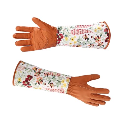 Dornenfeste Gartenhandschuhe, Gartenhandschuhe für Frauen, Dornenresistent | Armschutz für Rosenschnitt, rutschfeste Arbeitshandschuhe, Handfläche Dornenfeste Gartenhandschuhe, Gartenhandschuhe für Frauen, Dornenresistent | Armschutz für Rosenschnitt, rutschfeste Arbeitshandschuhe, Handfläche von ycezw