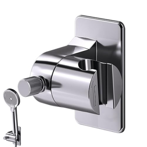Einstellbare Duschstütze - Neigung Headie, robuste Wandbefestigung, Bohrstütze | Einfache Montage für Handbrausekopf, praktisches Bad-Zubehör Einstellbare Duschstütze - Neigung Headie, robuste Wandbefestigung, Bohrstütze | Einfache Montage für Handbrausekopf, praktisches Bad-Zubehör von ycezw