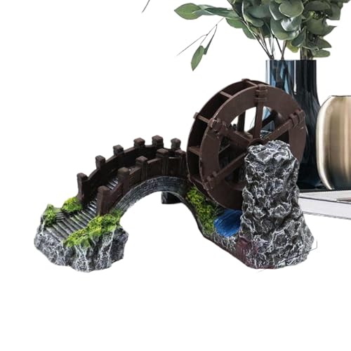 Fischharz Dekorationen, Aquarium Harz Dekoration | Harz Aquarium Dekor Landschaftsstaate, Dekoration Der Pflanze Im Chinesischen Topf, Ornament Von Realistischer Simulation Für von ycezw