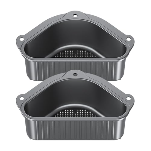 Food Catcher - Dreieckige Struktur Food Catcher, Über der Spüle Sieb | Sieb Über der Spüle Gemüse Obst Sieb Seile Mit Ausziehbaren Griffen, Entwässerung Aus Spüle Korb Für Küche Food Catcher - Dreieckige Struktur Food Catcher, Über der Spüle Sieb | Sieb Über der Spüle Gemüse Obst Sieb Seile Mit Ausziehbaren Griffen, Entwässerung Aus Spüle Korb Für Küche von ycezw