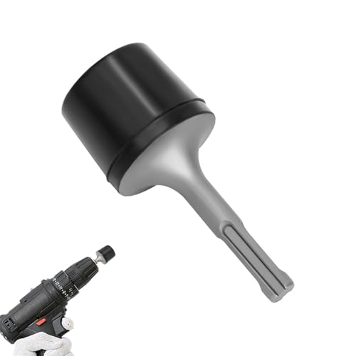 Gummihammer - Gummihammer mit rundem Schaft, Vibrierender Hammer mit Rundschaft | Rundschaft Radiator Vibrationshammer, verschleißfester Gummischlaghammer für Flieseninstallation, Hausrenovierung von ycezw