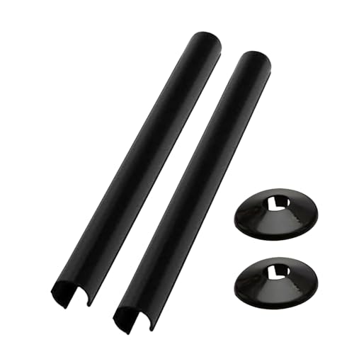 Heizkörperabdeckung | Hochwertige PVC-Hülsenmanschetten für Heizkörperarmaturen | Wiederverwendbare Abdeckabdeckungen für Küche, WC, Schlafzimmer und stilvolle Heizkörper-Verbesserung von ycezw