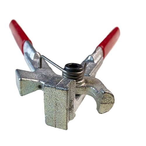 Heizkörperzangenwerkzeug - Tab Lifter Clamp, Panel Puller Keil | Motormontagegriff für Zylinderbeschläge, Gehäuse Halterung mit elektrischer Unterlegscheibe Verstellwerkstatt Reparaturstation von ycezw