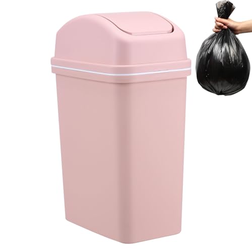 Hohe Abfälle | Kapazitätsabfälle | 10L Slim Waste Bienen mit auslaufsicherem Futter und Schwenkdeckel für Geruchskontrolle und Raumeinsparung | Idealer Müllbehälter für Badezimmer Hohe Abfälle | Kapazitätsabfälle | 10L Slim Waste Bienen mit auslaufsicherem Futter und Schwenkdeckel für Geruchskontrolle und Raumeinsparung | Idealer Müllbehälter für Badezimmer von ycezw
