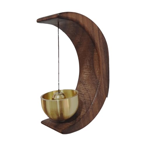 Holztürklingel - magnetische Türklingel, Messing Stil magnetische Türklingel | Holztürverzierungen Hängedekoration, Ladenhalter Uhr für Tür, Garten, Restaurant Holztürklingel - magnetische Türklingel, Messing Stil magnetische Türklingel | Holztürverzierungen Hängedekoration, Ladenhalter Uhr für Tür, Garten, Restaurant von ycezw