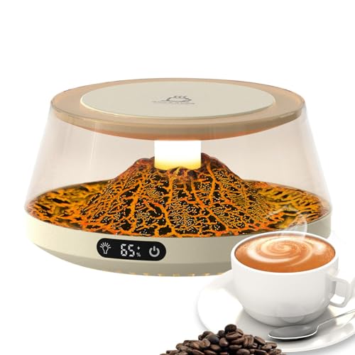 Kaffee-Heizung für Büro | Kerze Cup Heat Pad | Schlanke Getränkewärmer mit einstellbarer Touch-Steuerung und LED-Display Panel | Ideal für Schreibtisch Warmplatte für Wohnung, Wohnküche, Schlafsaal Kaffee-Heizung für Büro | Kerze Cup Heat Pad | Schlanke Getränkewärmer mit einstellbarer Touch-Steuerung und LED-Display Panel | Ideal für Schreibtisch Warmplatte für Wohnung, Wohnküche, Schlafsaal von ycezw