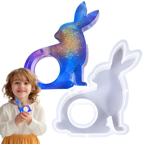 Kaninchenharzform, Silikonform Für Kaninchen | Handgemachte Kaninchenform Aus Silikon | Formen Für Epoxidharzdrucker, Seifenkerzen-Puppenherstellungsform Kaninchenharzform, Silikonform Für Kaninchen | Handgemachte Kaninchenform Aus Silikon | Formen Für Epoxidharzdrucker, Seifenkerzen-Puppenherstellungsform von ycezw